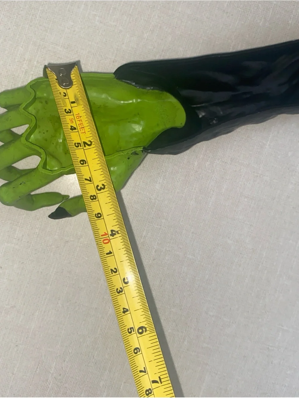 Witch Hand Arm Halloween over the door Wreath hanger holder hook